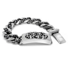 Punk &amp; Rock Style Fashion ID Bracelets Body Titanium Jewelry Unisex